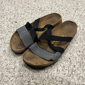 Birkenstock Women's Sandals in Black and Gray